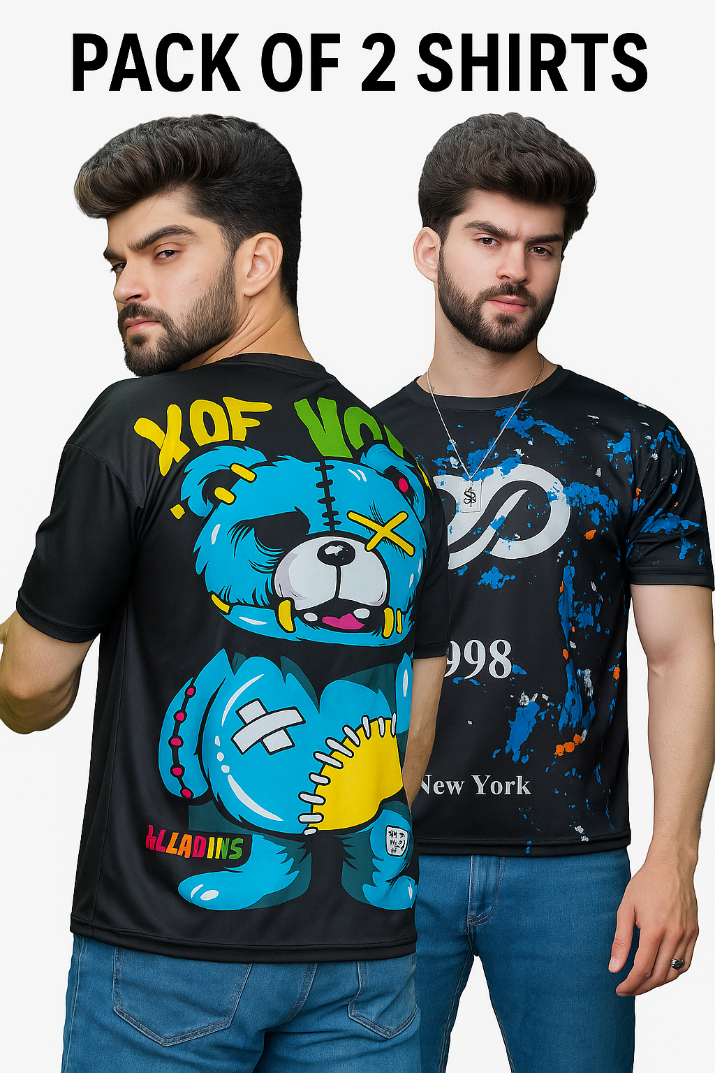 551 & 552 PACK OF 2 SHIRT