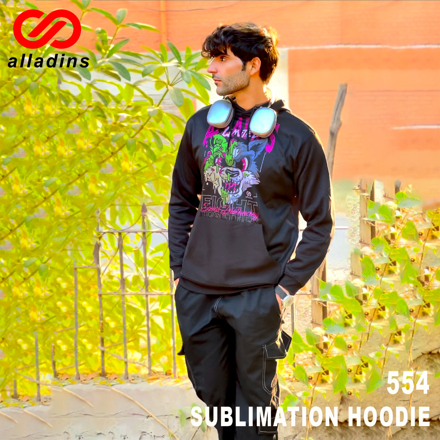 554 Men's Winter Hoodie