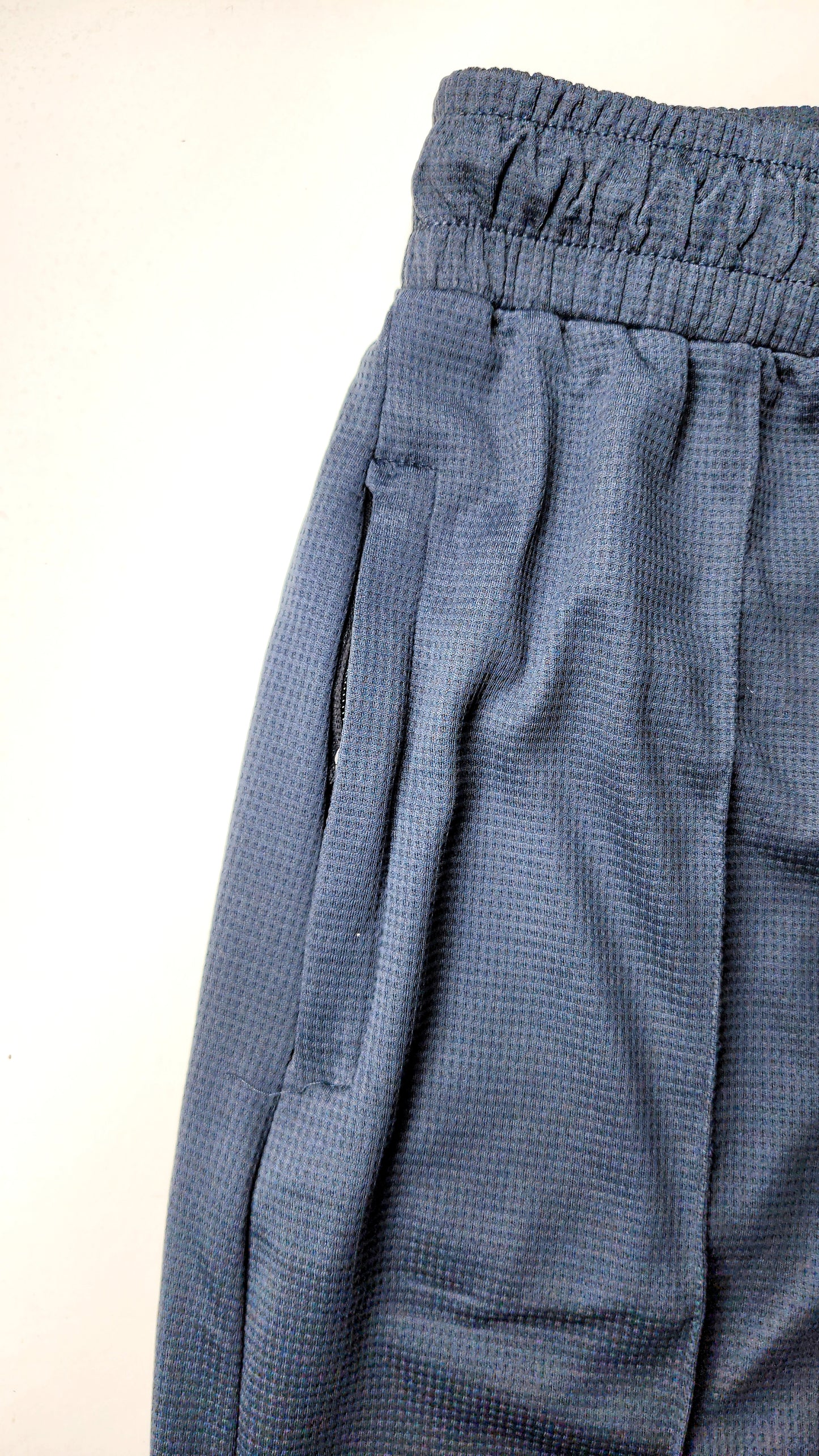 Turkish Structured Charcoal Grey loose bottom trouser