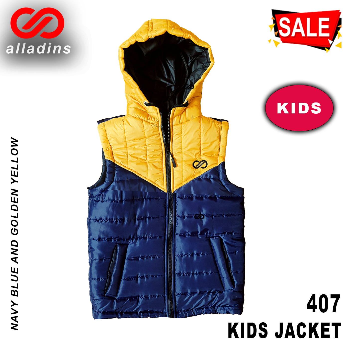 Golden half jacket sale