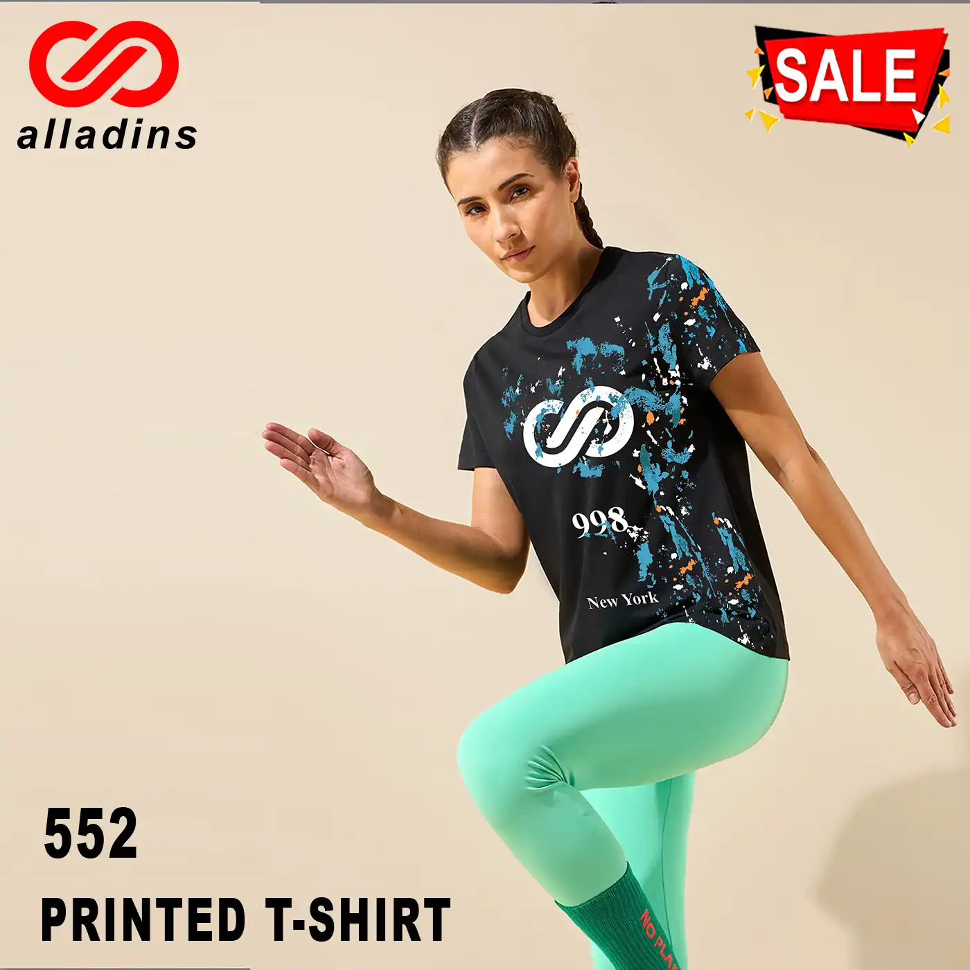 615 Sublimation Printed T Shirt 